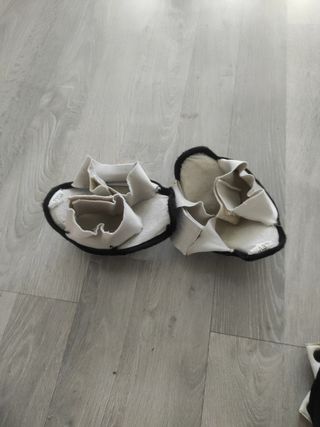 Rodilleras hockey patines reno alevín.