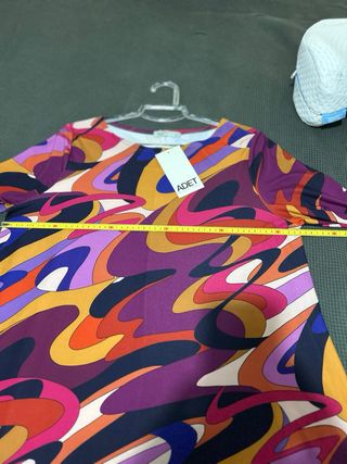 Blusón ADET multicolor talla L