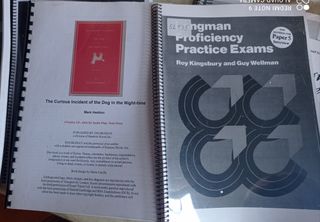 7 Libretas estudio inglés Advance o Upper
