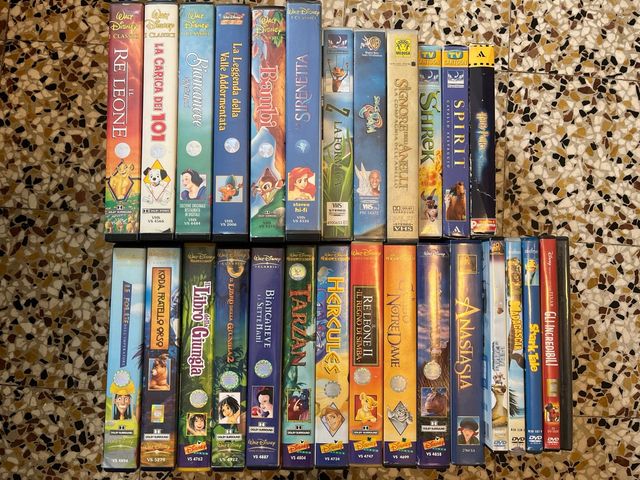 VHS Disney/Dreamworks - Film per bambini