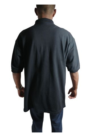 Polo Hard Rock Café vintage negro XXL