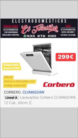 Lavavajillas al mejor precio