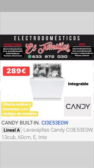 Lavavajillas al mejor precio