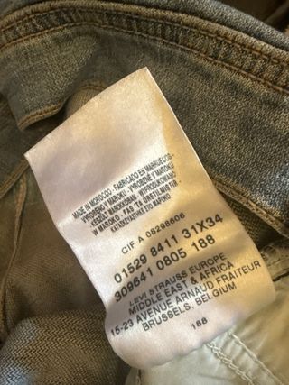 Jeans Levis azul