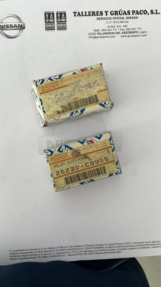 2 Relés Nissan 25230-C9905