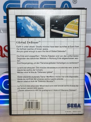 Global Defense - SEGA Master System