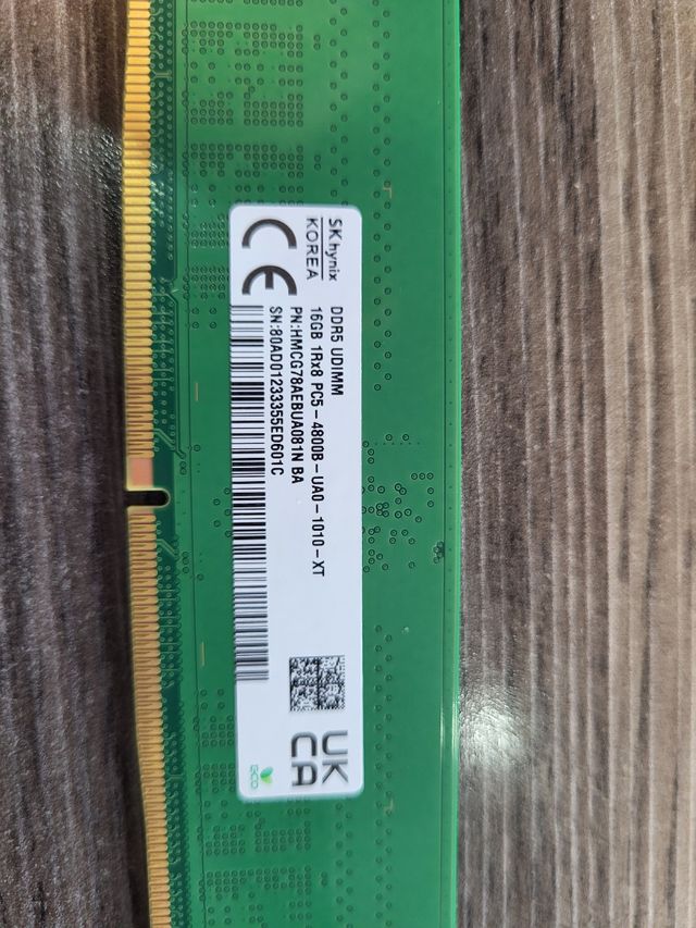 RAM SK hynix 16GB DDR5 4800MHz