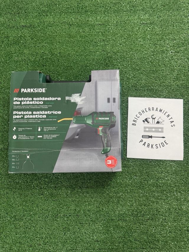 Soldador plástico Parkside