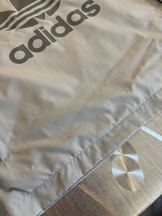 Giacca Adidas Grigia con Cappuccio