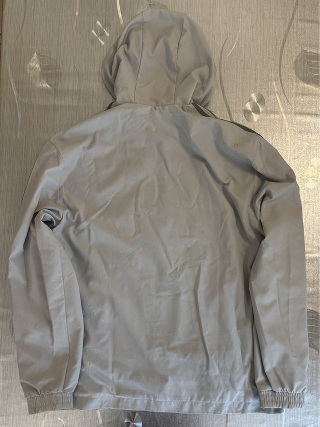 Giacca Adidas Grigia con Cappuccio