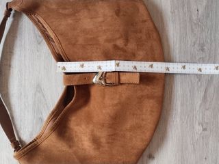 Bolso marrón ante