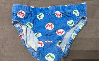 5 Slip Super Mario Bambino