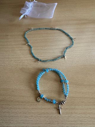 Collar y pulsera turquesa | Bisutería, nuevos.