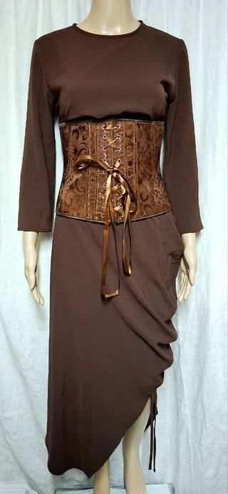 Vestito Zara marrone - Corpetto