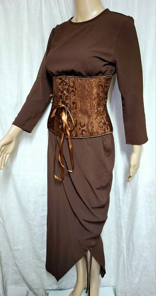 Vestito Zara marrone - Corpetto