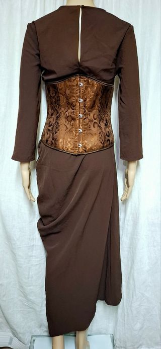 Vestito Zara marrone - Corpetto