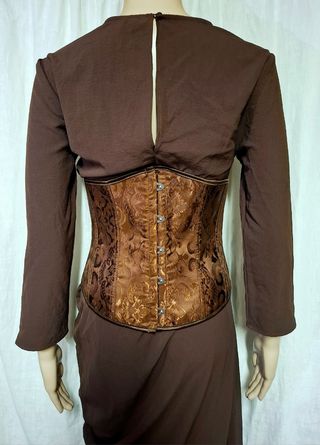 Vestito Zara marrone - Corpetto