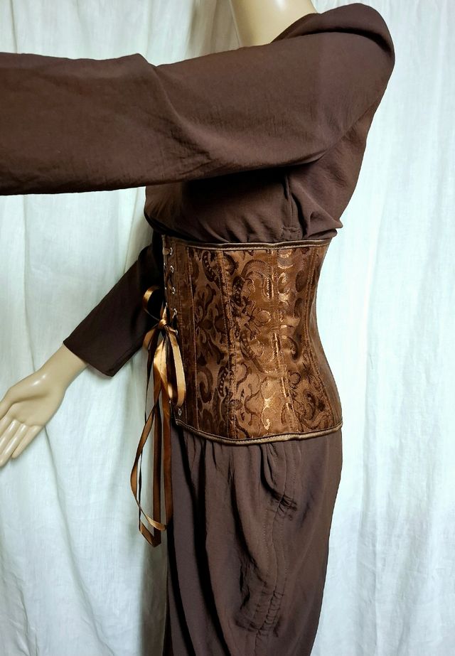 Vestito Zara marrone - Corpetto