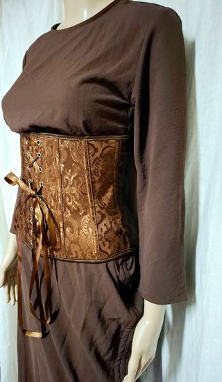 Vestito Zara marrone - Corpetto