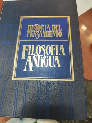 Filosofía Antigua. Historia del Pensamiento 