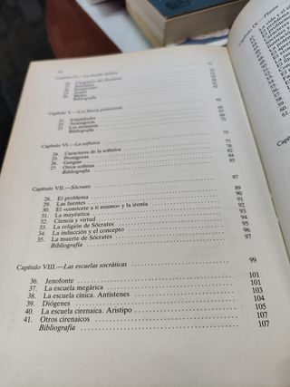 Filosofía Antigua. Historia del Pensamiento 