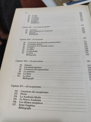 Filosofía Antigua. Historia del Pensamiento 