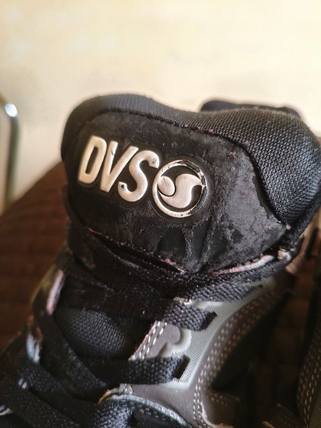 Scarpe DVS skate nero-grigio