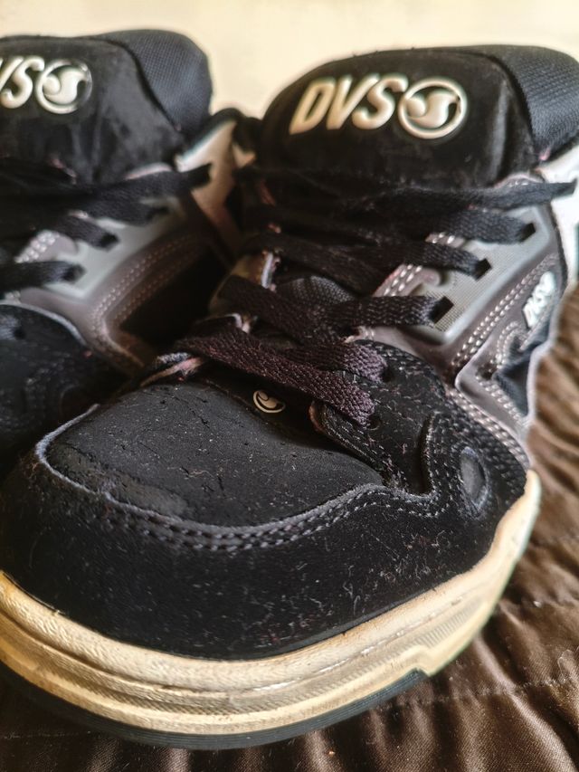 Scarpe DVS skate nero-grigio