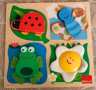 Puzzle infantil de madera Goula
Encaix iniciació 