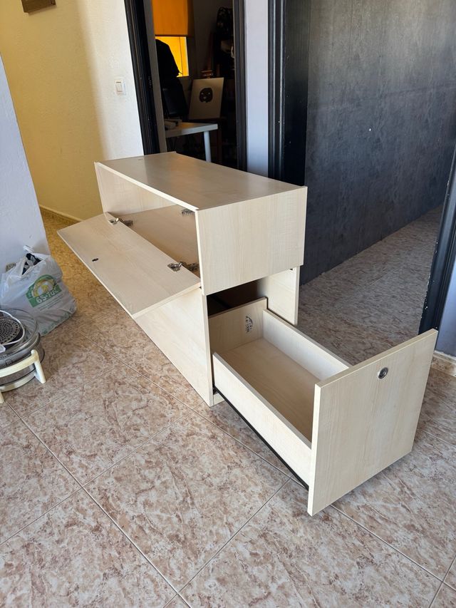 Zapatero 2 compartimentos - Beige