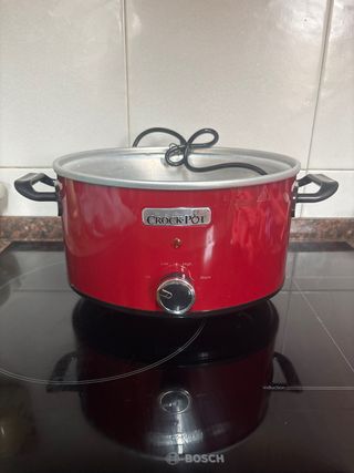 Olla Crock-Pot roja