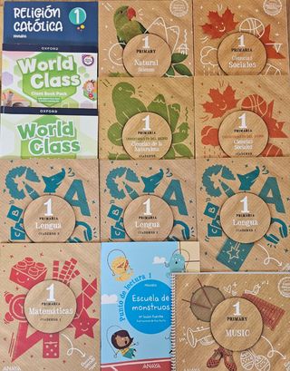 Libros de 1° primaria 