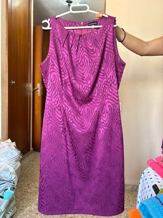 Vestido fiesta morado