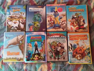 8 Películas DVD infantiles