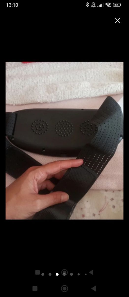 Masajeador abdominal verde