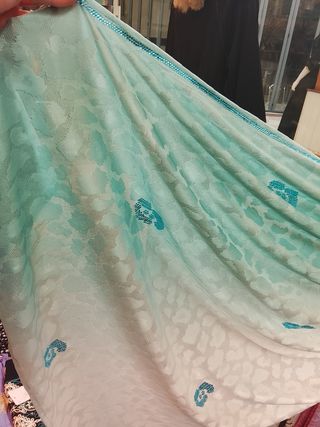 Pañuelos - Beige y Azul