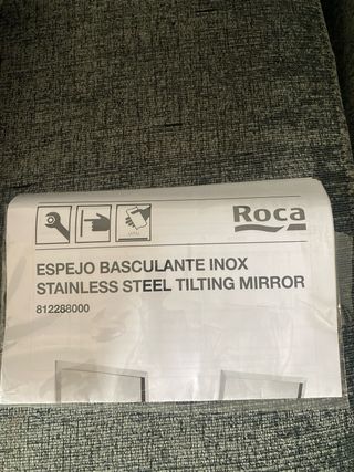 Espejo baño inox. - Moderno