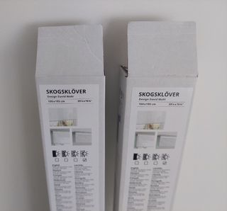 2 Estores Enrollables Ikea Gris - 100x195cm