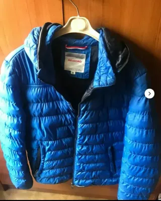 Chaqueta italiana Beluomo acolchada talla M