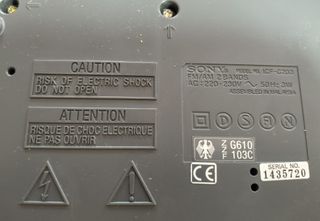 Radio Reloj Sony Dream Machine