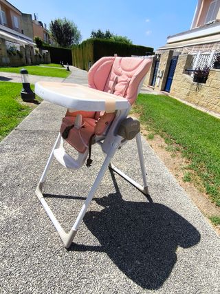 Trona Jane Mila plegable rosa