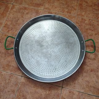Paellera acero pulido 60cm