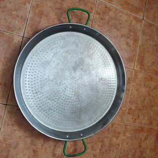 Paellera acero pulido 60cm