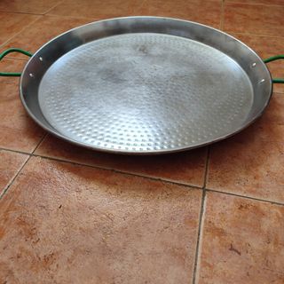 Paellera acero pulido 60cm