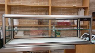 Vitrina expositora cristal-aluminio