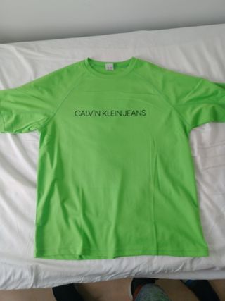 Camiseta Calvin Klein verde