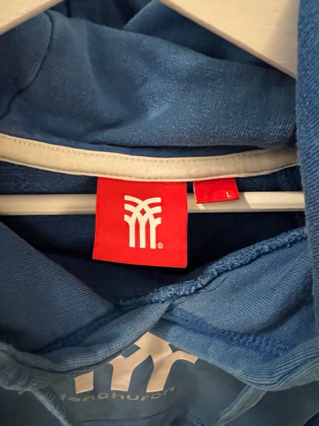 Sudadera azul con capucha Fenchurch