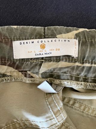 Pantalón Militar Zara talla L