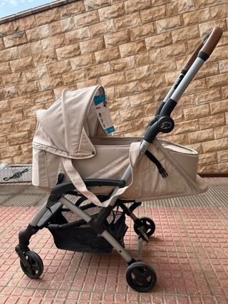 Carrito bebé Laika 2 beige