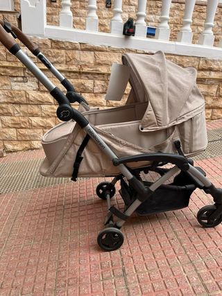 Carrito bebé Laika 2 beige